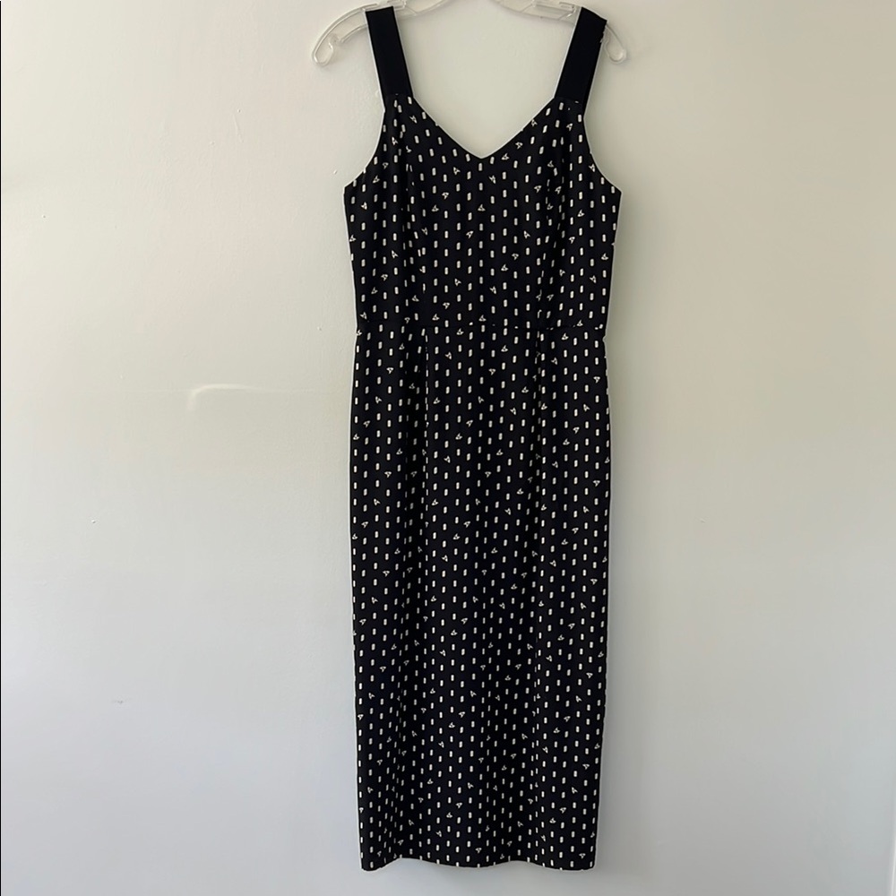 Steven Alan Silk LBD Cocktail Strappy Sheath Flattering Lined Modern Elegant